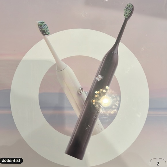 NWT SODENTIST Sonic Toothbrush 2 Pack - Picture 5 of 5